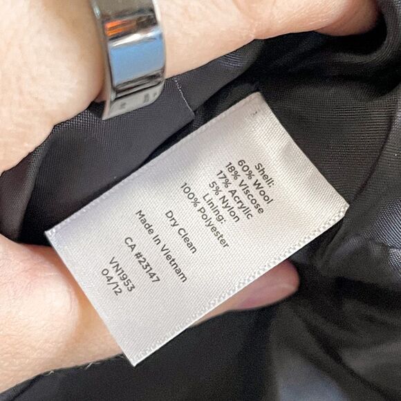 Talbots Tweed Wool Blend Blazer Jacket Size 6P - Picture 4 of 7